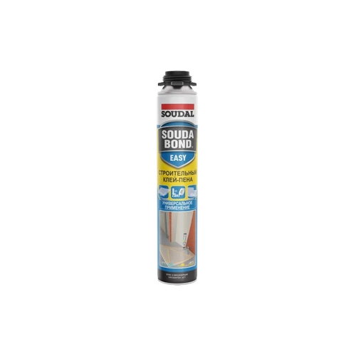 Клей-пена SOUDAL SOUDABOND EASY GUN ЗИМА 750 мл (12 шт/кор)