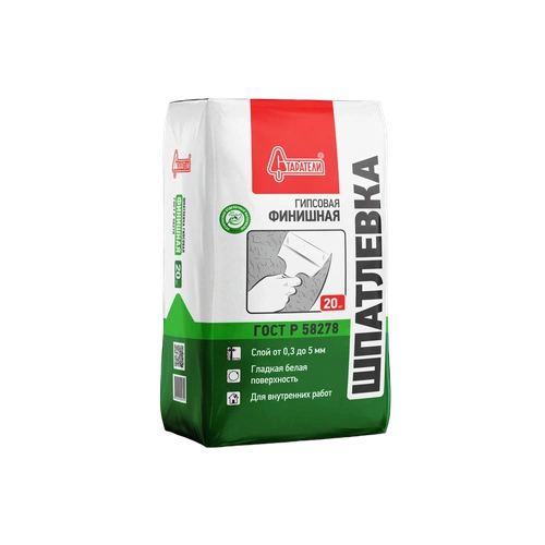 Шпатлевка финишная КР Старатели 0.3-3мм 20кг