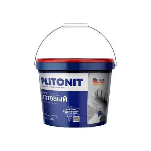 Грунтовка готовая глубокого проникновения Плитонит 10л