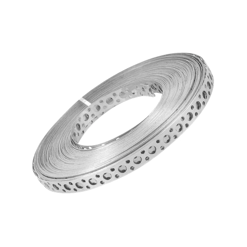 Лента монтажная перфорированная, 12x0,55 мм (25 м), оцинкованная