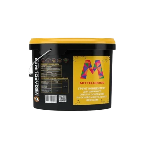 Грунт-концентрат МЕГАПОЛИМЕР Mittelgrun10 кг