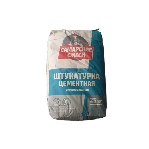 Штукатурка цементная Самарская смеси 25кг (56)