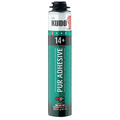 Клей-пена полиуретановая KUDO PROFF 14+ (1л) всесезонный